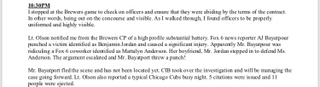 Illustration for article titled Milwaukee TV Reporter Arrested After Allegedly Punching Fellow Reporter At Brewers Game